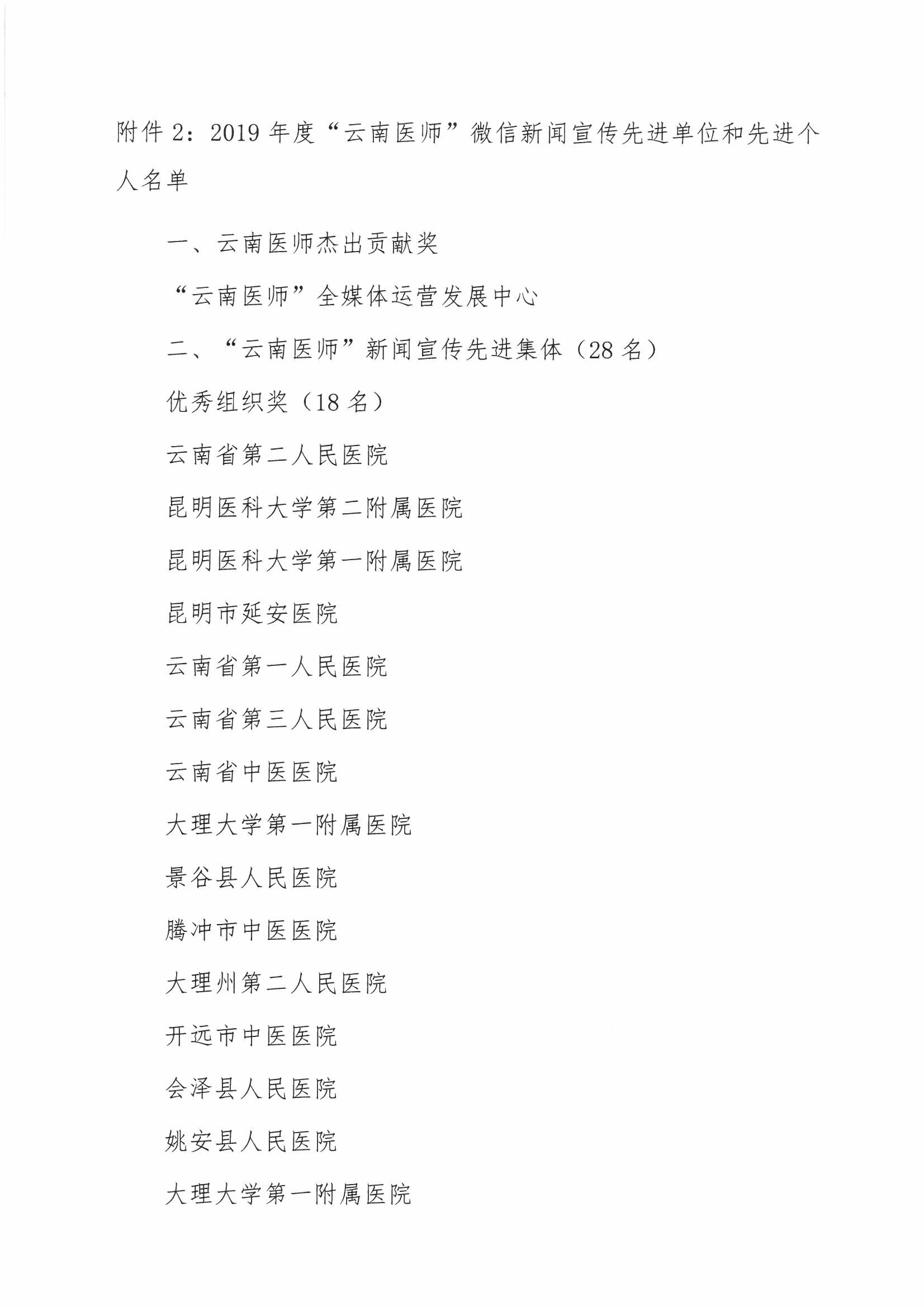 206号-云南省医师协会关于举办“云南医师”微信平台2019年优秀宣传单位及个人表彰大会暨第三届“云南医师”通讯员培训班的通知-00000005.jpg